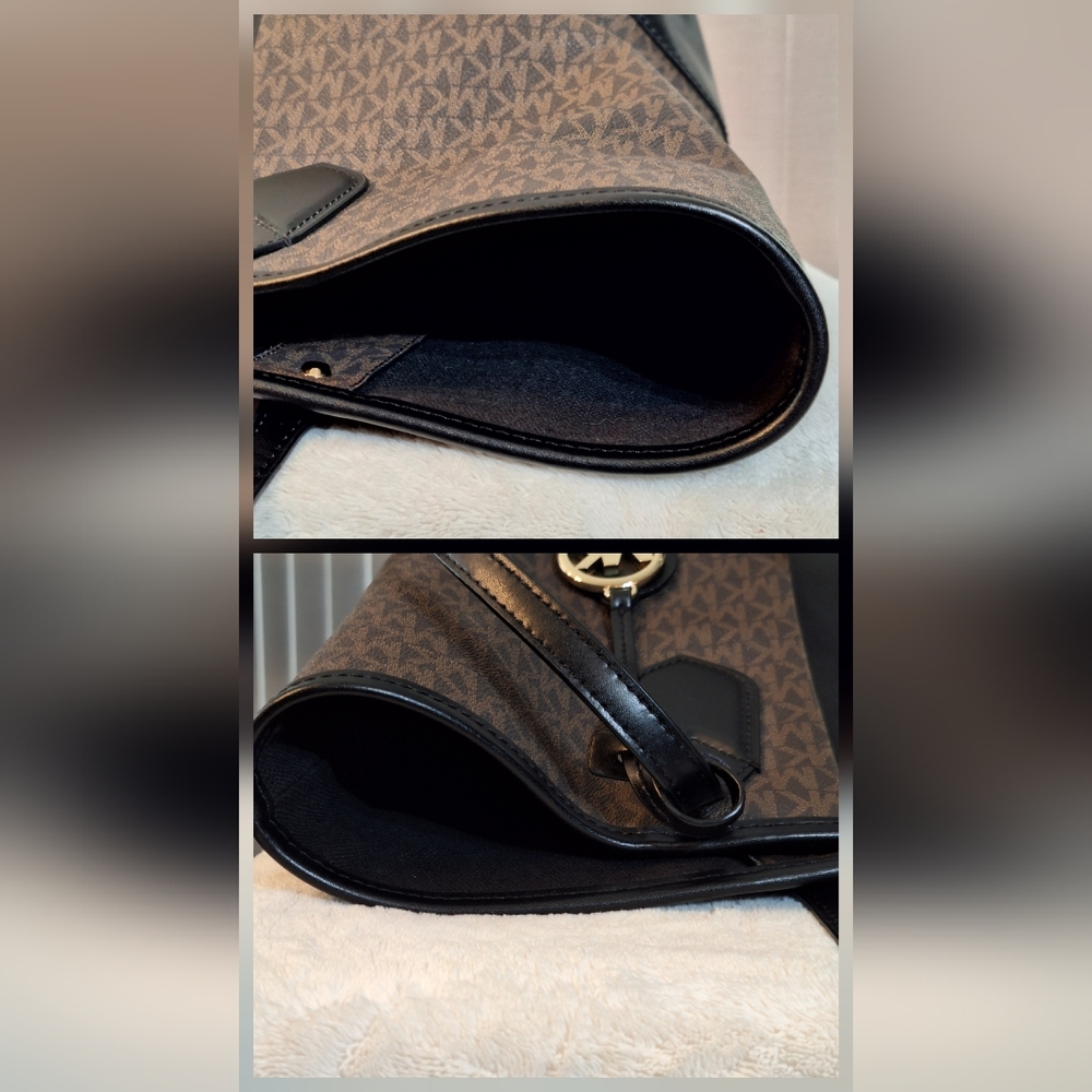 CLEAN Michel Kors Eva Large Tote - Picture 14 of 15